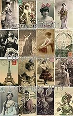 Vintage printed french for sale  Delivered anywhere in USA 