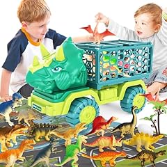 Dinosauri camion giocattolo usato  Spedito ovunque in Italia 