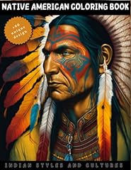 Native american coloring for sale  Delivered anywhere in USA 