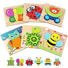 Toddler puzzles wooden for sale  Delivered anywhere in USA 