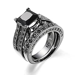 Engagement black silver for sale  Delivered anywhere in UK
