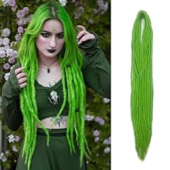 Dreadlock extensions green for sale  Delivered anywhere in USA 