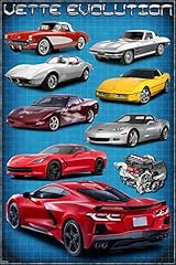 Vette evolution poster for sale  Delivered anywhere in USA 