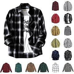 Blue checkered shirt for sale  Delivered anywhere in UK