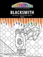 Blacksmith adult coloring d'occasion  Livré partout en France