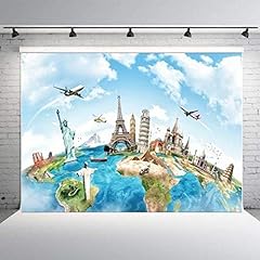 10x7ft worldwide travel for sale  Delivered anywhere in USA 