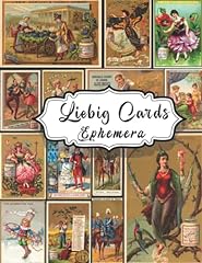 Liebig cards ephemera usato  Spedito ovunque in Italia 