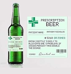 Personalised prescription beer for sale  Delivered anywhere in UK