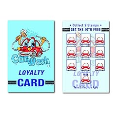 Car wash loyalty for sale  Delivered anywhere in UK
