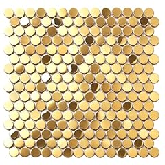 Blujellyfish gold backsplash for sale  Delivered anywhere in USA 