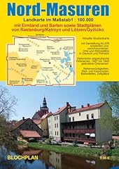 Landkarte nord masuren gebraucht kaufen  Wird an jeden Ort in Deutschland