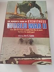 Mammoth book eyewitness for sale  Delivered anywhere in USA 