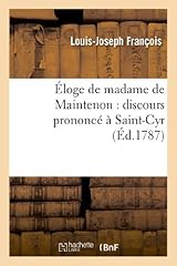 éloge madame maintenon d'occasion  Livré partout en France