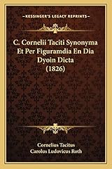 Cornelii taciti synonyma usato  Spedito ovunque in Italia 