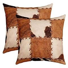Cowhide patchwork print for sale  Delivered anywhere in UK