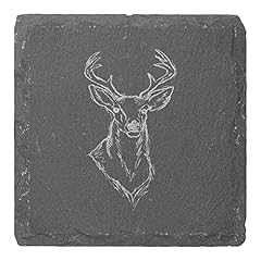 Stag head sketch for sale  Delivered anywhere in UK