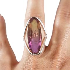 Ametrine quartz ring for sale  Delivered anywhere in UK