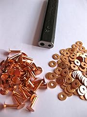 Copper saddler rivets for sale  Delivered anywhere in Ireland