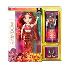 Rainbow High, Ruby Anderson, Bambola da collezionare, Colore Rosso Vestita con completini eleganti, accessori e supporto per bambole, Rainbow High Serie 1, Regalo ottimo a partire dai 6 anni usato  Spedito ovunque in Italia 