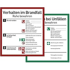 Verhalten brandfall unfällen gebraucht kaufen  Wird an jeden Ort in Deutschland