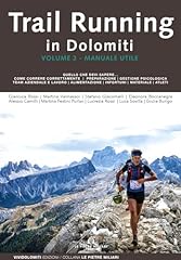 Trail running dolomiti. usato  Spedito ovunque in Italia 