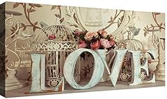 Canvashop quadro love usato  Spedito ovunque in Italia 