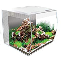 Used, Fluval Flex Curved Glass LED Nano Aquarium Fish Tank for sale  Delivered anywhere in UK