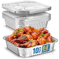 8x8 disposable aluminum for sale  Delivered anywhere in USA 