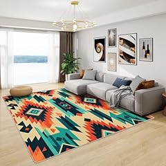 Aztec rug large for sale  Delivered anywhere in UK