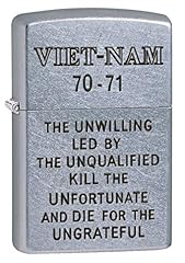 Zippo lighter vietnam for sale  Delivered anywhere in USA 