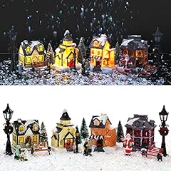 Pcs christmas village for sale  Delivered anywhere in UK