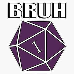 D20 bruh sticker for sale  Delivered anywhere in USA 