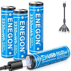 Enegon batterie ricaricabili usato  Spedito ovunque in Italia 