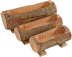 Fioriera legno tronco usato  Spedito ovunque in Italia 