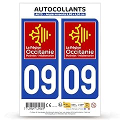 Autocollant plaque immatricula d'occasion  Livré partout en France