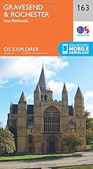 Gravesend rochester map for sale  Delivered anywhere in UK