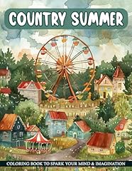 Country summer coloring for sale  Delivered anywhere in USA 