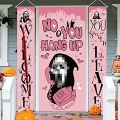Pink halloween banner for sale  Delivered anywhere in USA 