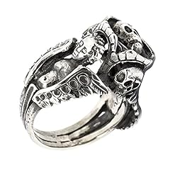Memento Mori Ring Victorian Large Statement Angel of for sale  Delivered anywhere in Canada
