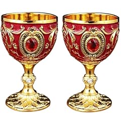 Vintage goblets wine for sale  Delivered anywhere in UK