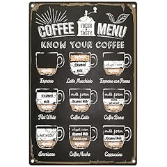 Ripeng coffee menu for sale  Delivered anywhere in UK