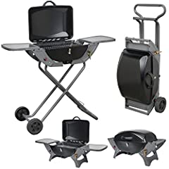 Folding Gas Barbecue Combo BBQ Trolley Portable Picnic for sale  Delivered anywhere in Ireland