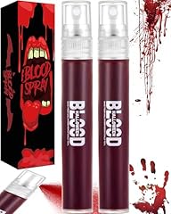 Trucco halloween sangue usato  Spedito ovunque in Italia 