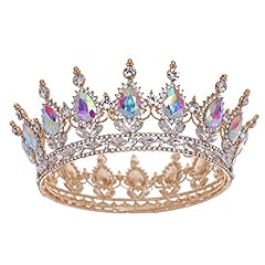 Forseven queen crown for sale  Delivered anywhere in USA 