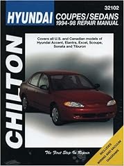 Hyundai Coupes and Sedans, 1994-98 (Chilton's Total Car Care Repair Manual), usado segunda mano  Se entrega en toda España 