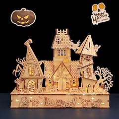Wooden halloween haunted for sale  Delivered anywhere in USA 