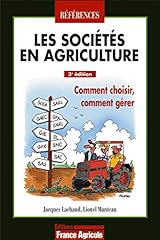 Sociétés agriculture choisir d'occasion  Livré partout en France