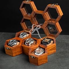 Wooden watch box for sale  Delivered anywhere in USA 