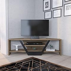 Decorotika-Sares Corner Tv Stand Enetertainment Center, used for sale  Delivered anywhere in UK