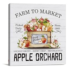 Farmhouse apples canvas for sale  Delivered anywhere in USA 
